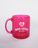 RL Pink Glass Mug