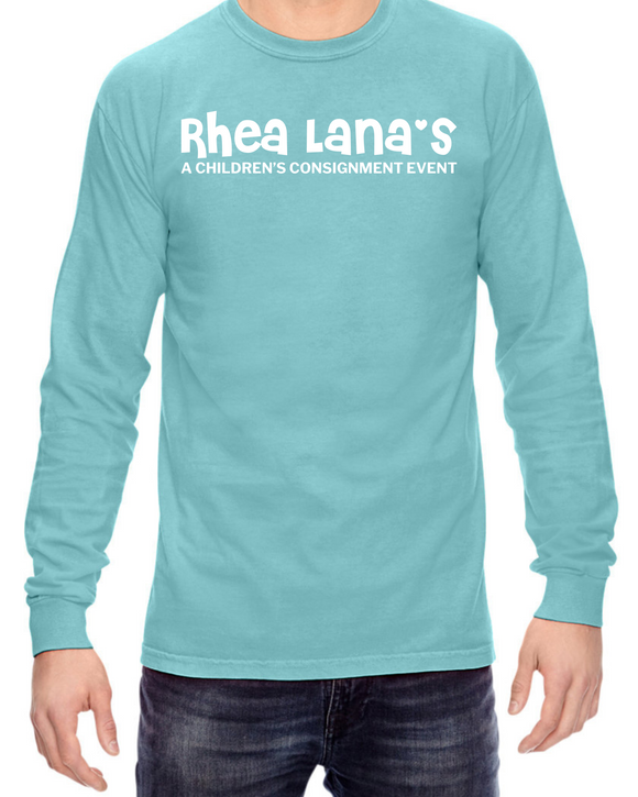 RL Comfort Colors Long Sleeve Tee - Chalky Mint