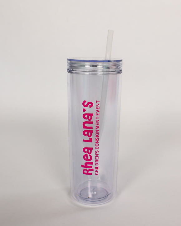 Classic Tumbler w/ Straw