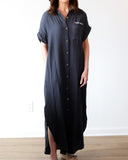 Linen Maxi Dress