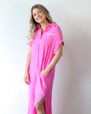 Linen Maxi Dress