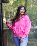 Pink Zip-Up Jacket