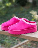 Pink Platform Slip-Ons