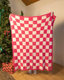 RL Checkerboard Throw Blanket