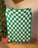RL Checkerboard Throw Blanket