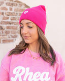 RL Embroidered Knit Beanie