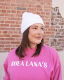 RL Embroidered Knit Beanie