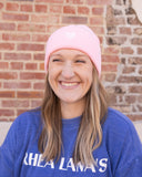 RL Embroidered Knit Beanie