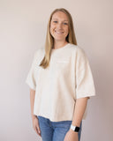 RL Short Sleeve Sweater Top