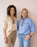 RL Half Zip Terry Top