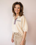 RL Half Zip Terry Top