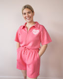 RL Scuba Quarter Zip Romper