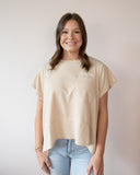 RL Plus Waffle Knit Top