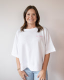 RL Plus Banded Short Sleeve Top