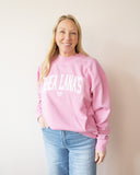 RL Varsity Heart Mock Neck Sweater