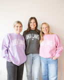 RL Varsity Heart Mock Neck Sweater